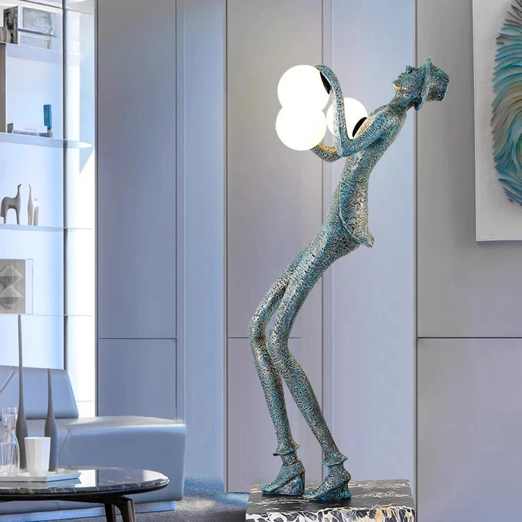 Modern Sculptural Art Floor Lamp – Nordic Abstract LED Designer Light