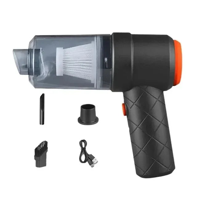 Portable Wireless Car Vacuum Cleaner 9000PA – Rechargeable Handheld Vacuum for Car, Home & Office