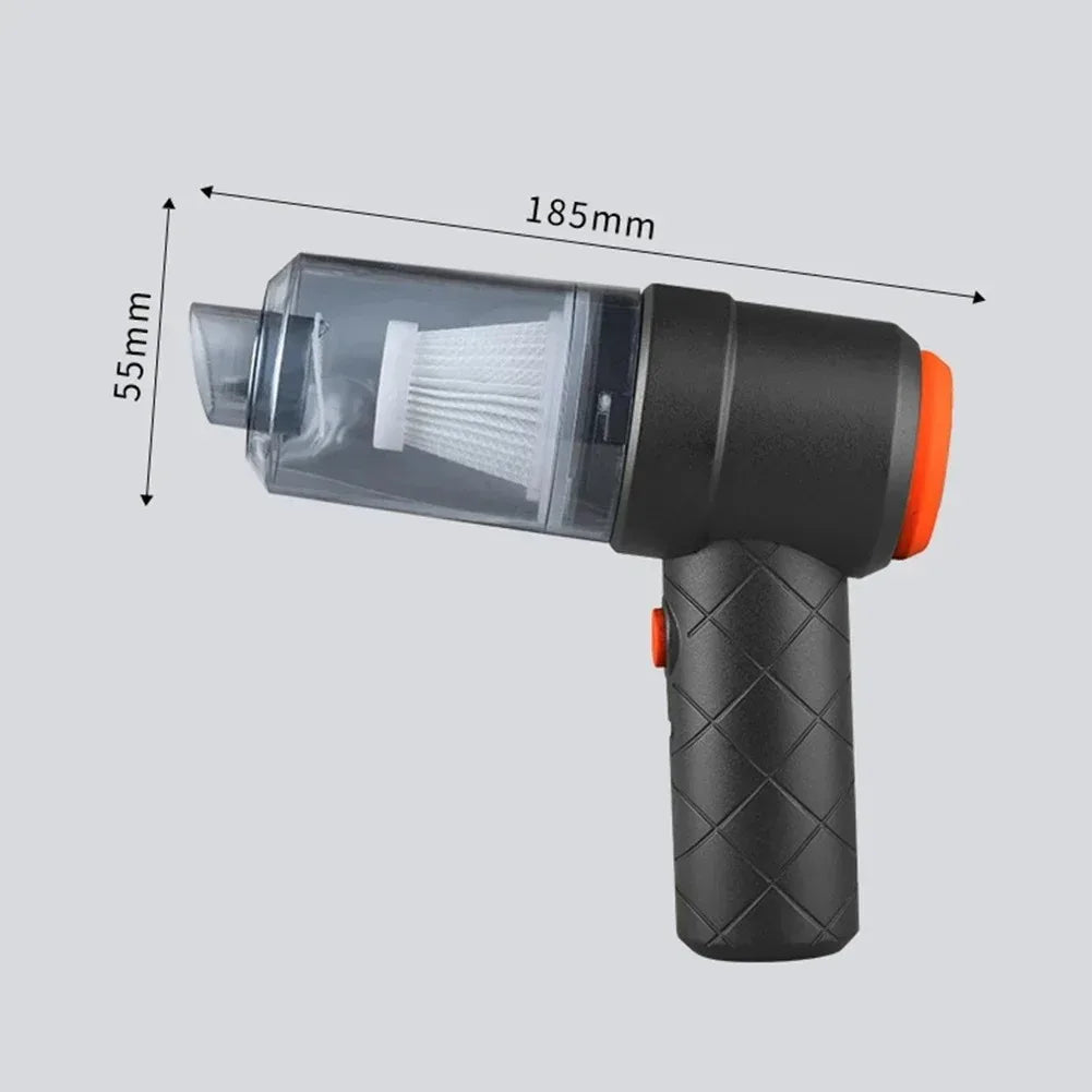 Portable Wireless Car Vacuum Cleaner 9000PA – Rechargeable Handheld Vacuum for Car, Home & Office