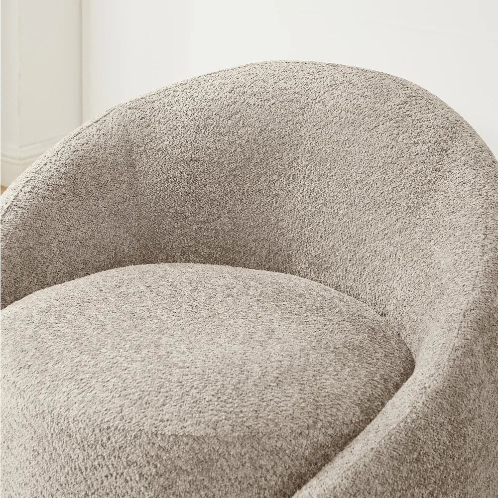 Luxury Modern Swivel Bouclé Chair