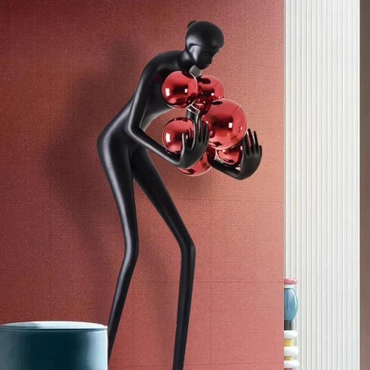 Modern Sculptural Art Floor Lamp – Nordic Abstract LED Designer Light