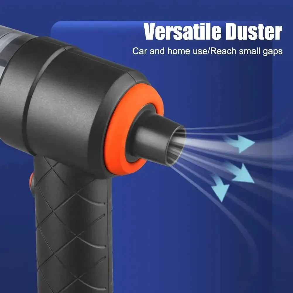Portable Wireless Car Vacuum Cleaner 9000PA – Rechargeable Handheld Vacuum for Car, Home & Office