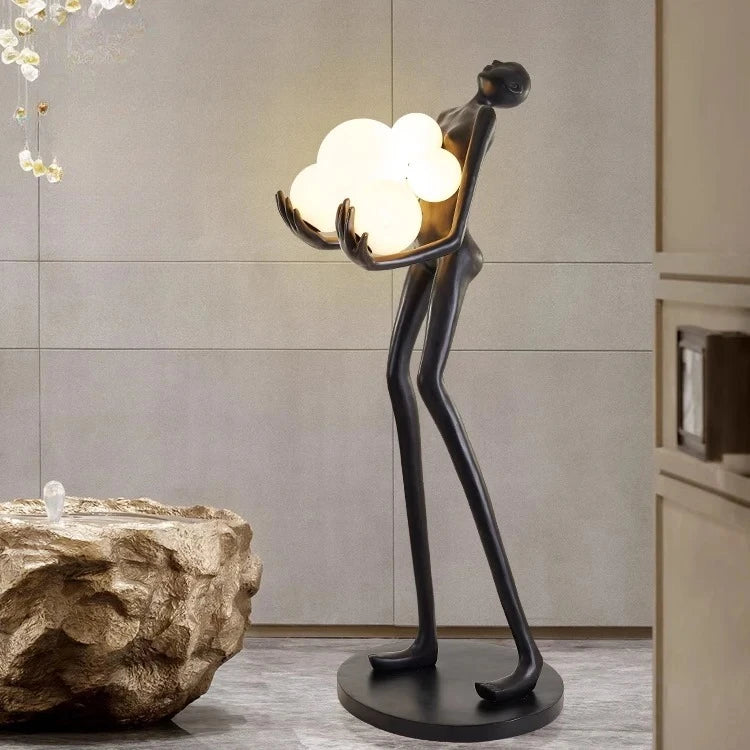 Modern Sculptural Art Floor Lamp – Nordic Abstract LED Designer Light