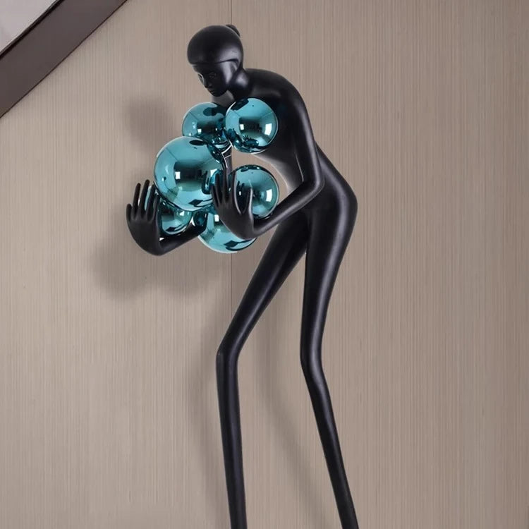 Modern Sculptural Art Floor Lamp – Nordic Abstract LED Designer Light