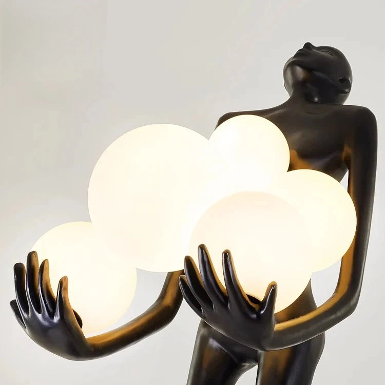 Modern Sculptural Art Floor Lamp – Nordic Abstract LED Designer Light